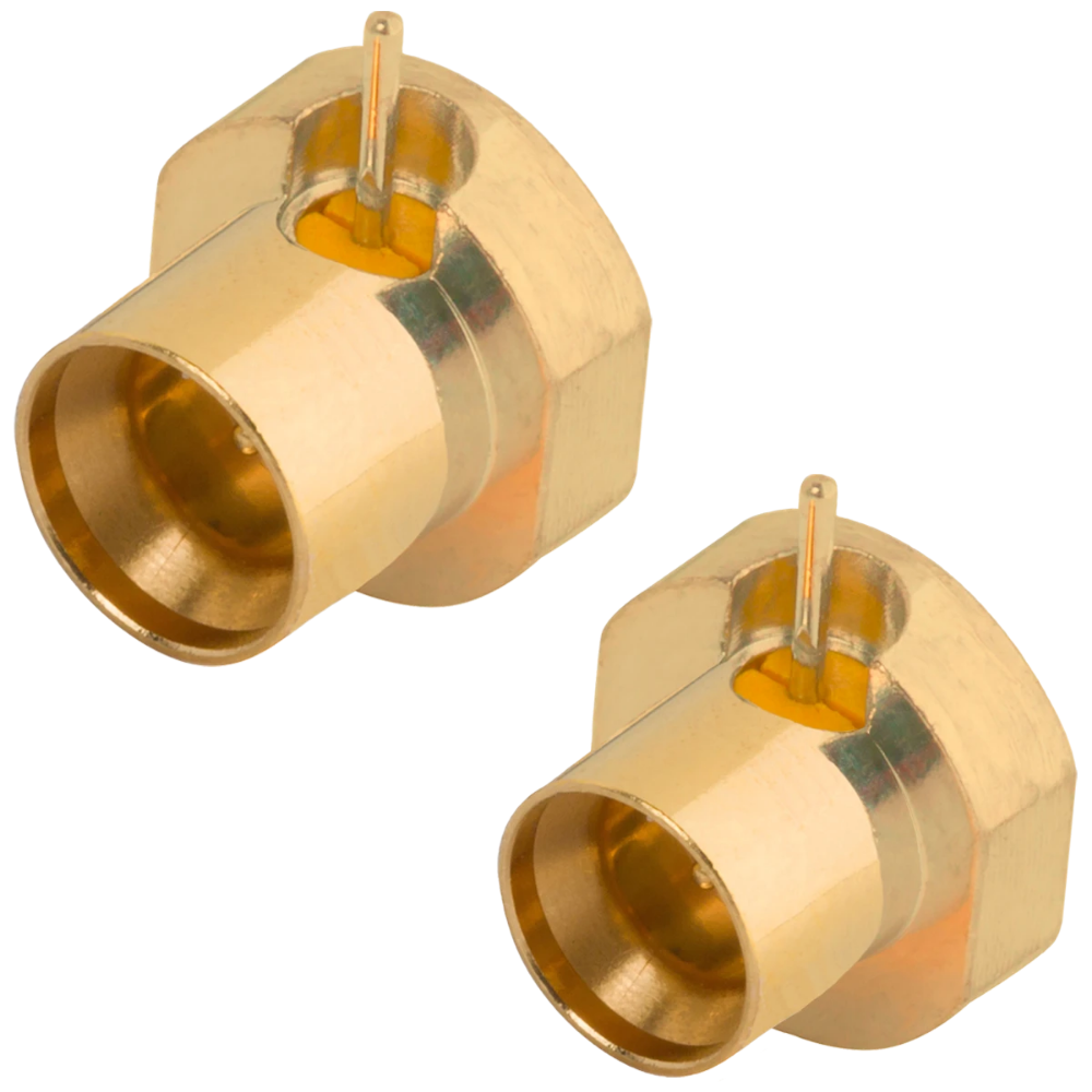Reverse Mount Thru-Hole RF PCB Connectors Stock Details